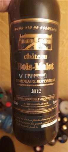 Bordeaux Bordeaux superior Château Bois Malot Tradition 2012