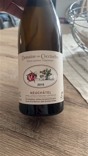 Neuchâtel Domaine S Coccinelles 2016