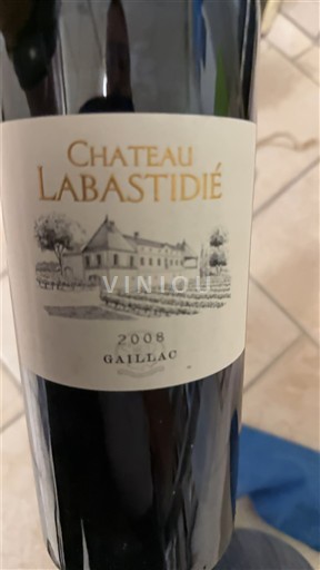 Sudoeste Gaillac Château Labastidié 2008