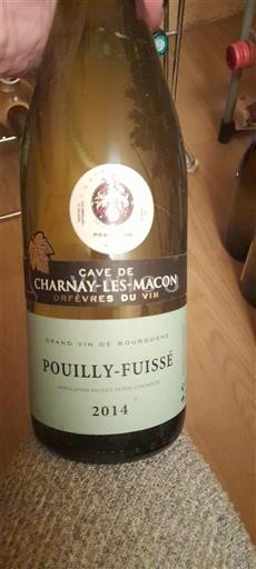 Burgundi Pouilly-fuissé Cave de Charnay-lès-Mâcon 2014