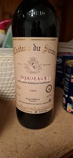 Bordeaux Château Giron 1992