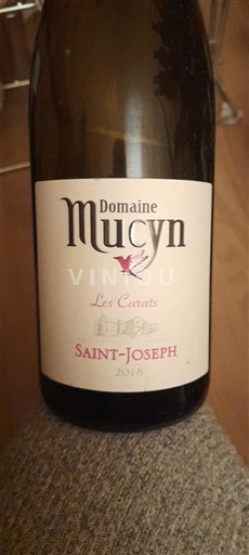 Rhônen laakso Saint-Joseph Domaine Mucyn Les Carats 2019