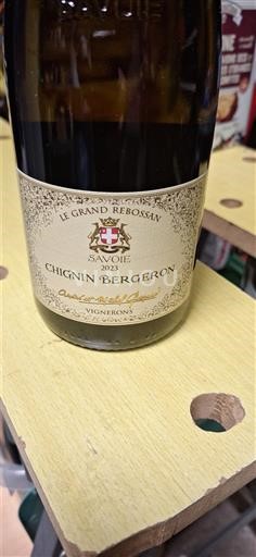 Savoia și Bugey Chignin-Bergeron Le Grand Rebossan 2023