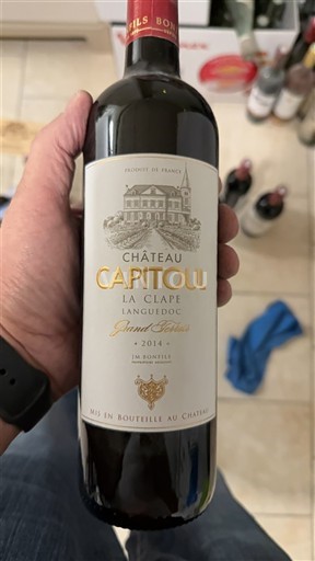 Languedoc La Clape Château Capitoul Grand Belles 2014