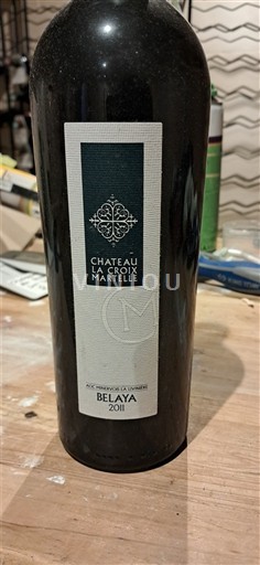 Languedoc Minervois Château La Croix Martelle Belaya 2011