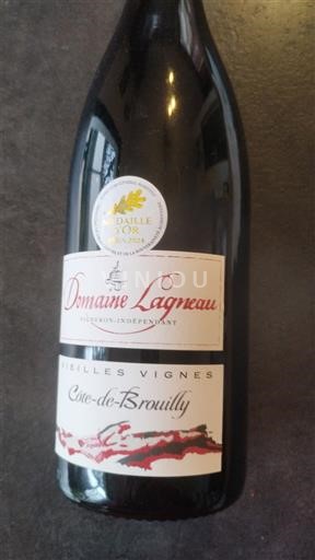 Beaujolais Côte-de-brouilly Domaine Lagneau Vieilles Vignes Nemilésimat