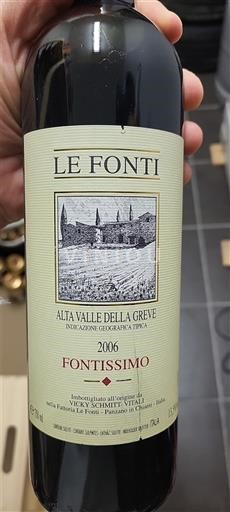Toscana Määrittelemätön Le Fonti Fontissimo 2006