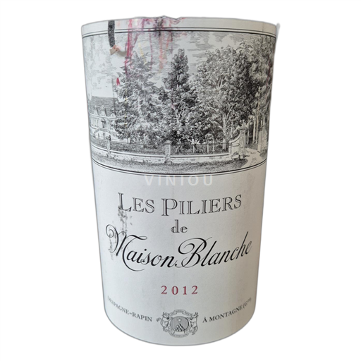 Bordeaux Montagne-Saint-Émilion Maison Blanche Les Piliers 2012
