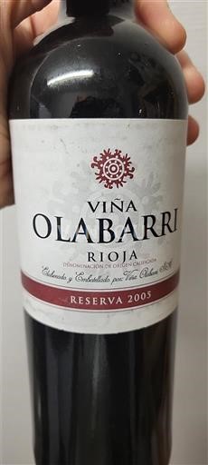 La Rioja Rioja Viña Olabarri Reserva 2005