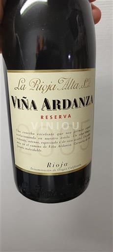 La Rioja Rioja La Rioja Alta Viña Ardanza Reserva 2005