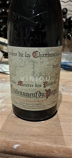 Vallée du Rhône Châteauneuf-du-pape Domaine La Charbonnière Mourre des Perdrix 2015