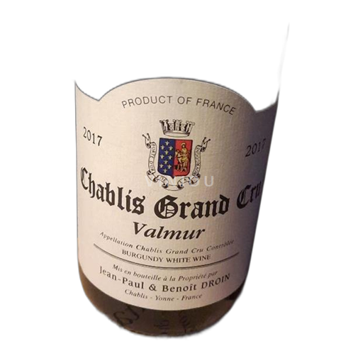 Bourgondië Chablis Grand Cru Grand Cru Jean-Paul et Benoît Droin Valmur 2017