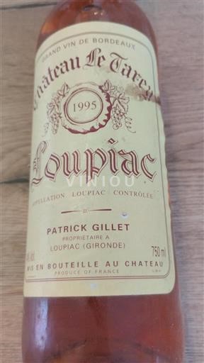 Bordeaux Loupiac Château Le Taret 1995