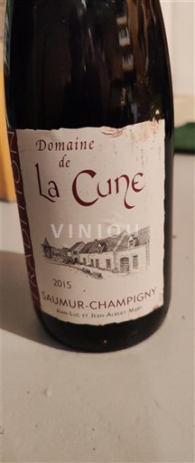 Valle del Loira Saumur-Champigny Domaine La Cune 2015