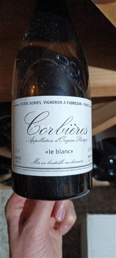 Languedoc Corbières Pierre Bories le blanc 2017