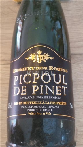 Languedoc Picpoul-de-Pinet Bosquet des Roques Nemilésimat