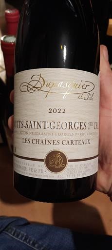 Bourgogne Nuits-saint-georges Premier Cru Dupasquier et Fils Les Chaînes Carteaux 2022