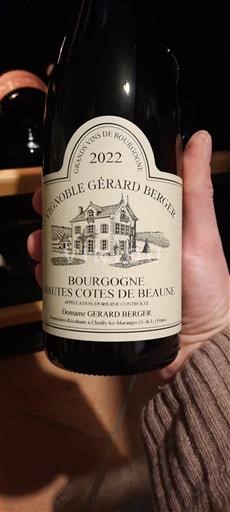 Burgundi Beaunen Ylämaat Gérard Berger 2022