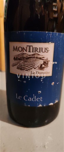Vallée du Rhône Côtes-du-rhône Montirius Le Cadet 2020