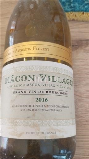 Burgundia Mâcon și mâcon-sate Cave d'Augustin Florent 2016
