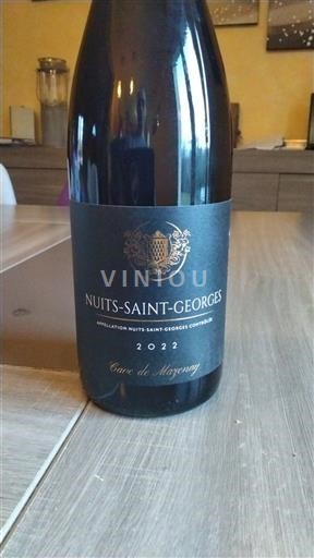 Burgundy Nuits-Saint-Georges Cave de Mazenay 2022