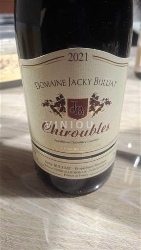 Beaujolais Chiroubles Domaine Jacky Bulliat 2021