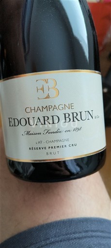 Шампань Шампанське Premier Cru Edouard Brun & Cie Réserve Premier Cru Без вінтажу