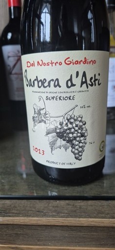 Piemonte Barbera d'Asti Dal Nostro Giardino 2013