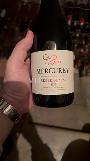 Borgoña Mercurey Cave de Bissey Les Eriglats 2022