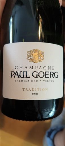 Шампань Шампанське Premier Cru Paul Goerg Tradition Без вінтажу