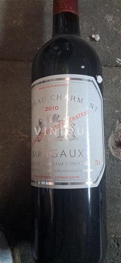 Bordeaux Margaux Château Charmant 2010