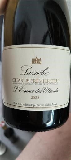 Burgundi Chablis Premier Cru Laroche L'Essence des Climats 2022