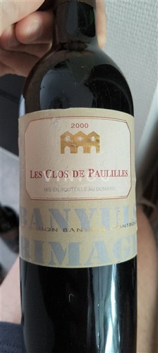 Roussillon Banyuls Les Clos de Paulilles 2000