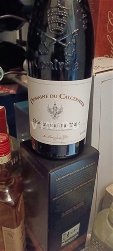 Vallée du Rhône Châteauneuf-du-pape Domaine Calcernier La Fontaine du Loup 2017