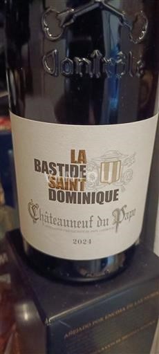 Vallée du Rhône Châteauneuf-du-pape La Bastide Saint Dominique 2024