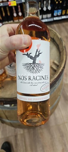 Wines Rosé sec Nos Racines Non millésimé France Provence Côtes-de-Provence AOC