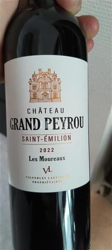 Burdeos Saint-Émilion Château Grand Peyrou Les Moureaux 2022