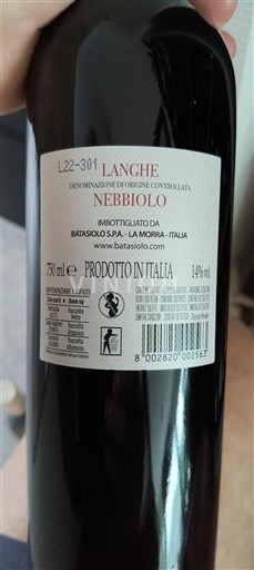 Piemonte Langhe Beni di Batasiolo 2020