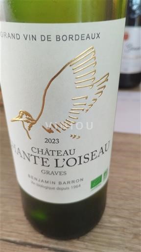 Burdeos Graves Château Chante L'Oiseau 2023