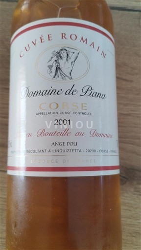 Corsica Domaine Piano Romain 2001