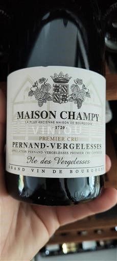 Bourgondië Pernand-Vergelesses Premier Cru Maison Champy Ile des Vergelesses 2019