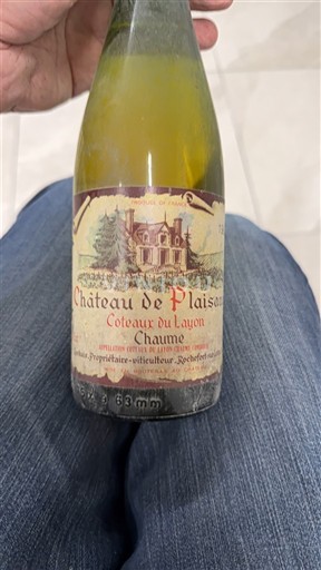 Valle del Loira No especificado Château Plaisance 1982