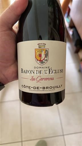 Beaujolais Côte-de-brouilly Domaine Baron de l'Ecluse Les Garances 2023