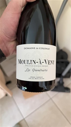 Beaujolais Moulin-à-vent Domaine Colonat Les Greneriers 2023