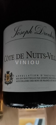 Burgundia Côte de nuits villages Joseph Drouhin 2013