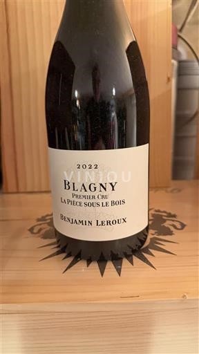 Burgundia Blagny Premier Cru Benjamin Leroux La Pièce Sous le Bois 2022