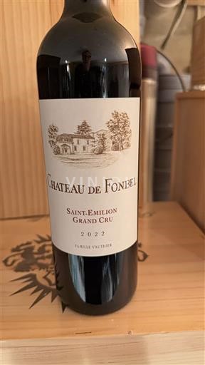 Bordeaux Saint-Émilion Grand Cru Grand Cru Château Fonbel 2022