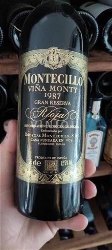 La Rioja Rioja Montecillo Viña Monty Gran Reserva 1987