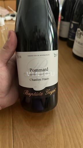 Bourgogne Pommard Baptiste Guyot Chanlins Hauts 2019
