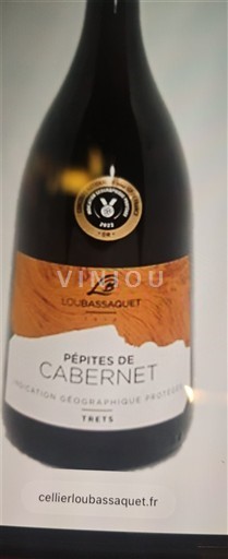 Provence, valea inferioară a Ronului, Corsica Medierraneană Loubassaquet Pépites de Cabernet 2023